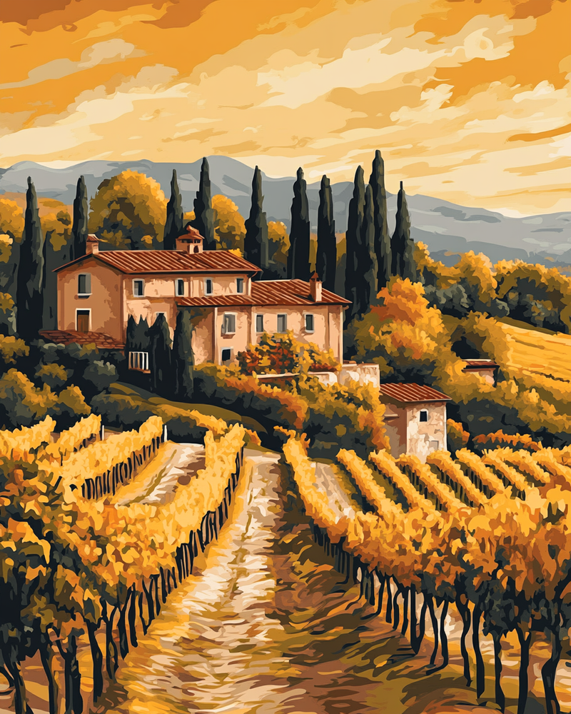 Tuscan Vineyard Dream