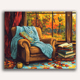 Cozy Autumn Window