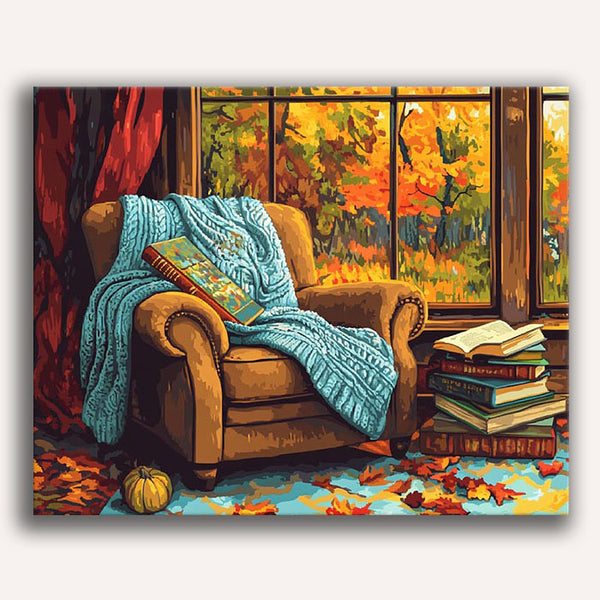 Cozy Autumn Window