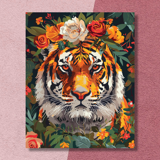 Floral Crowned Tiger