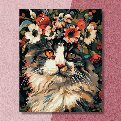 Flower Cat