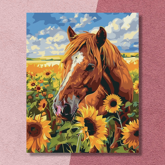 Sunflower Horse