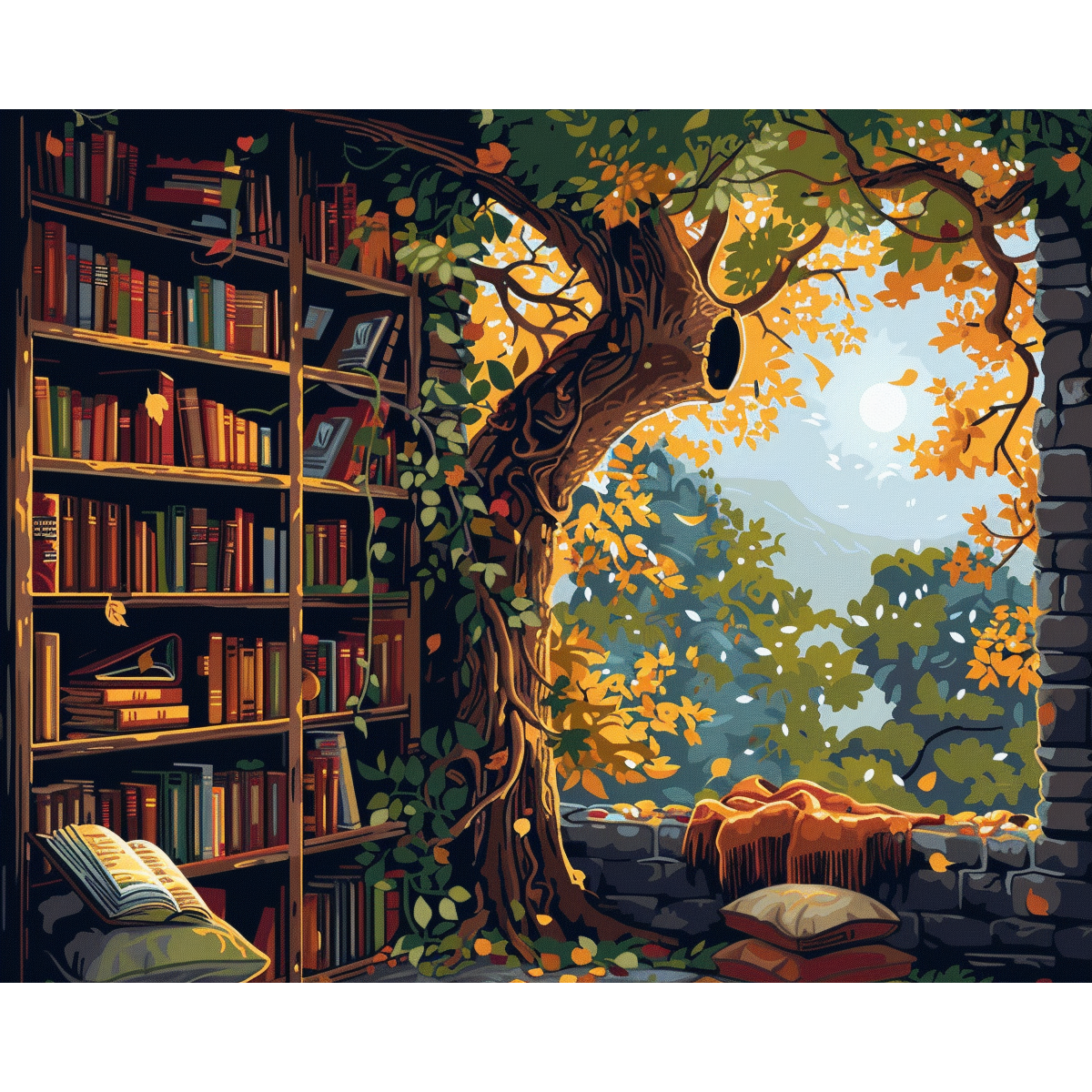 Autumn Book Nook