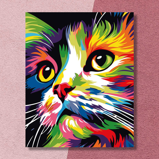 Vibrant Cat