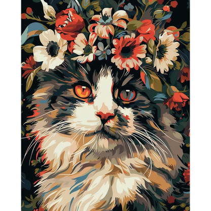 Flower Cat