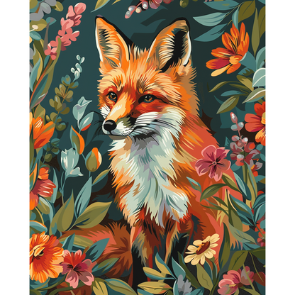 Floral Fox