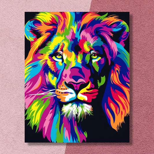 Vibrant Lion