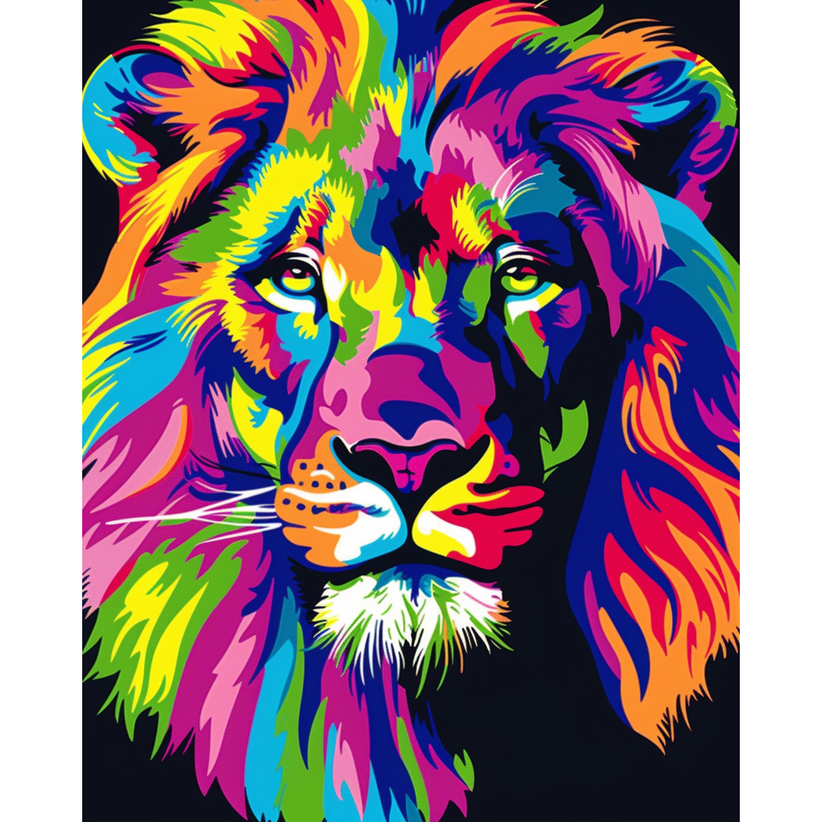 Vibrant Lion