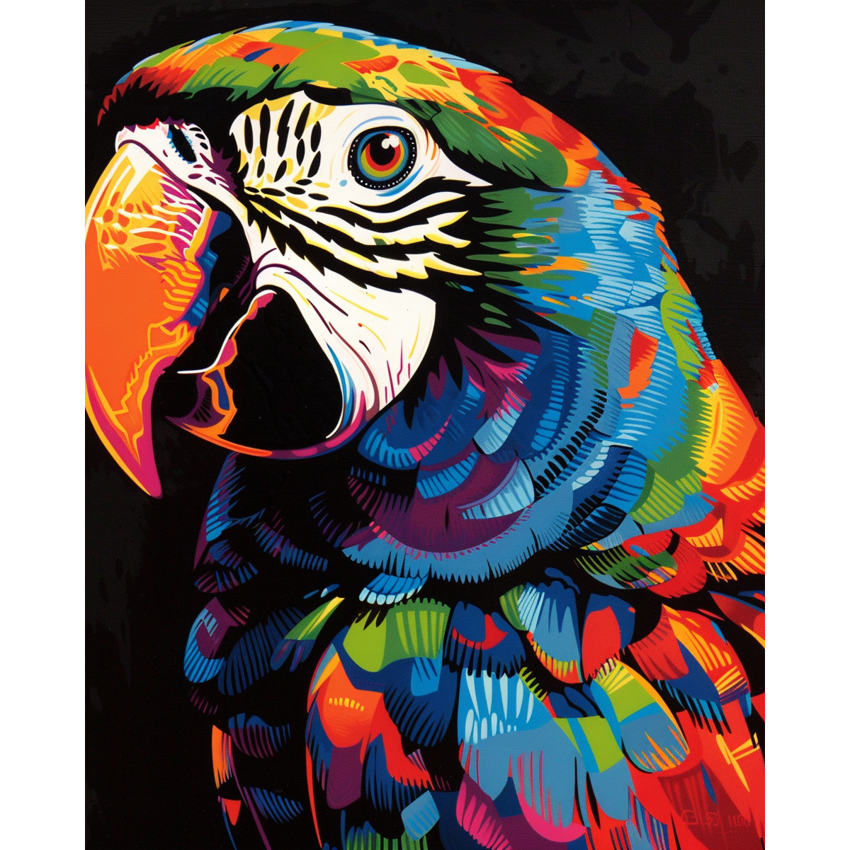 Vibrant Parrot